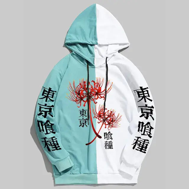 Two-Tone Harajuku Oversized Unisex Hoodie