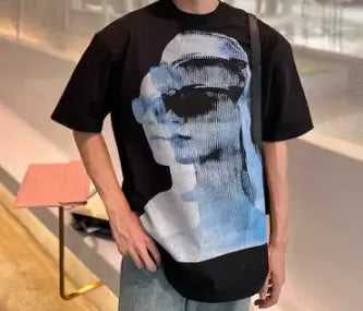Holographic Lady Punk T-Shirt