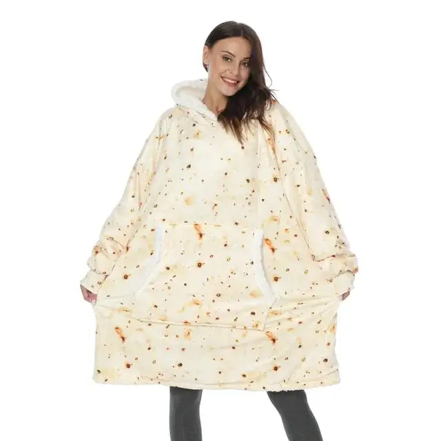 Oversized Hoodie Blanket