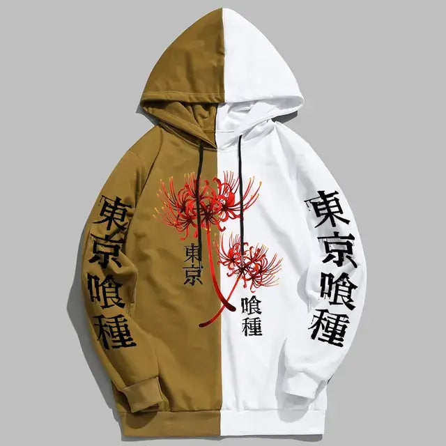 Two-Tone Harajuku Oversized Unisex Hoodie