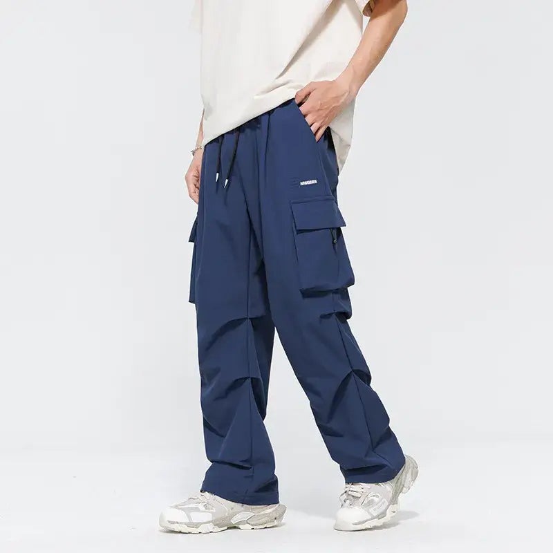 Spring Loose Straight Casual Wide Leg Sweatpants - FASHION FLOOD