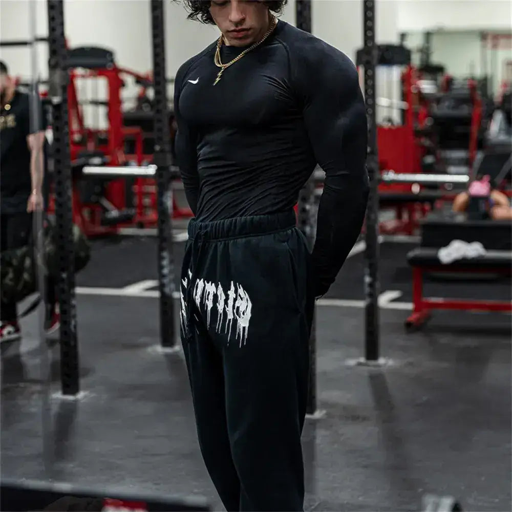 Men's Gym Cotton Jogger Sweatpants