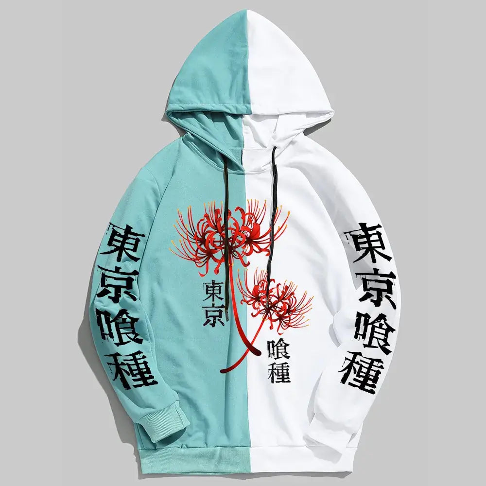 Two-Tone Harajuku Oversized Unisex Hoodie