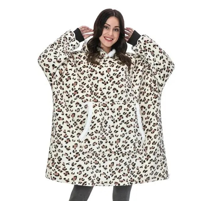 Oversized Hoodie Blanket