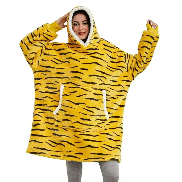 Oversized Hoodie Blanket