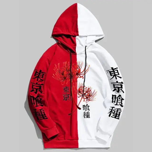 Two-Tone Harajuku Oversized Unisex Hoodie