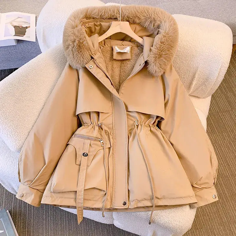 Plus Size Korean Coat