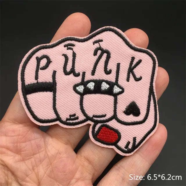 Rock/Punk Clothing Patches