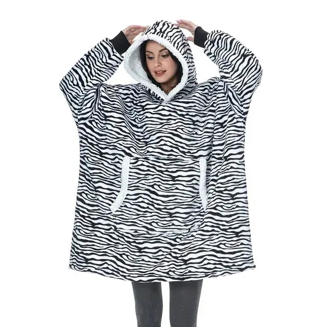 Oversized Hoodie Blanket