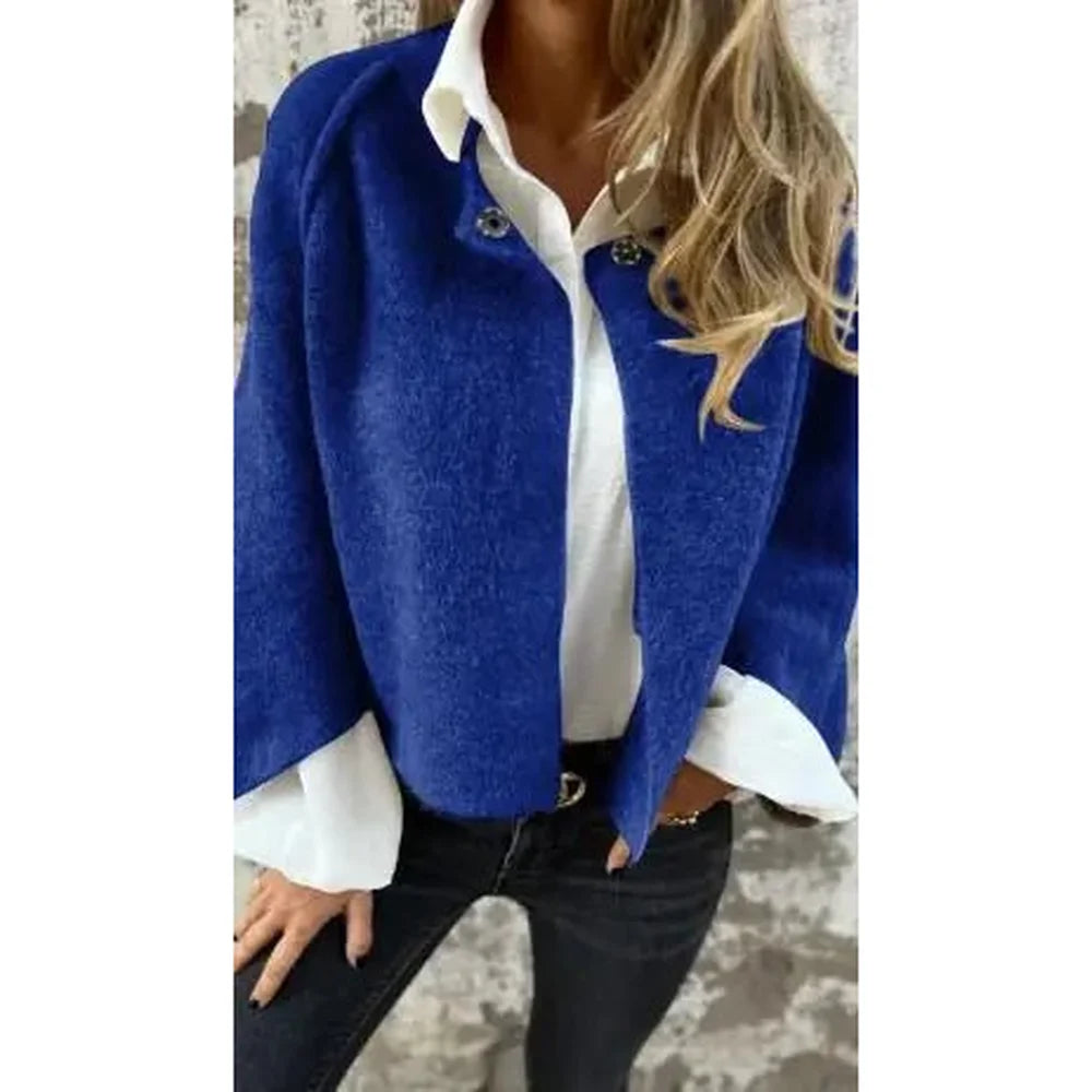 Batwing Sleeve Cashmere Cardigan - FASHION FLOOD