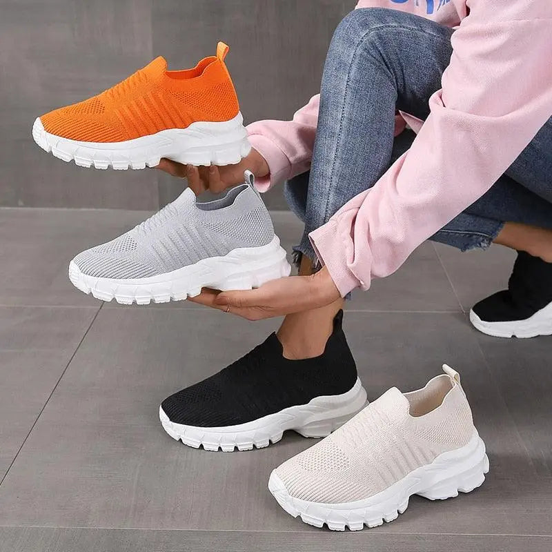 Casual Platform Sneakers - FASHION FLOOD