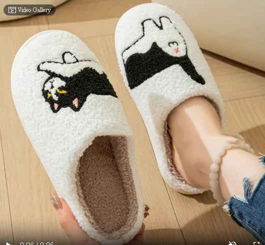 Cat Slippers - FASHION FLOOD