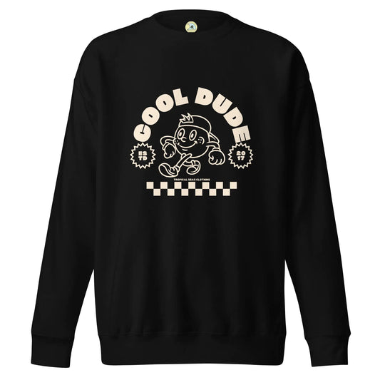 Cool Dude Surfer Premium Sweatshirt - FASHION FLOOD