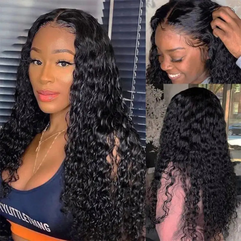 Curly Human Hair Lace Wig - FASHION FLOOD