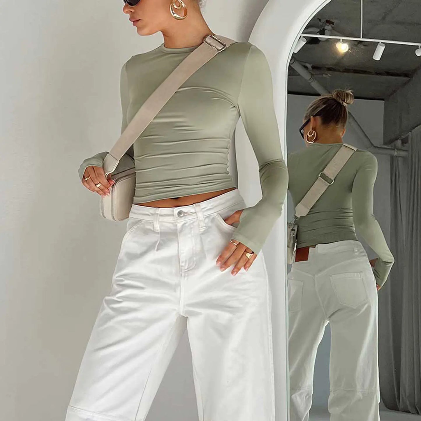 Long Sleeve Casual T-Shirt for Spring & Autumn