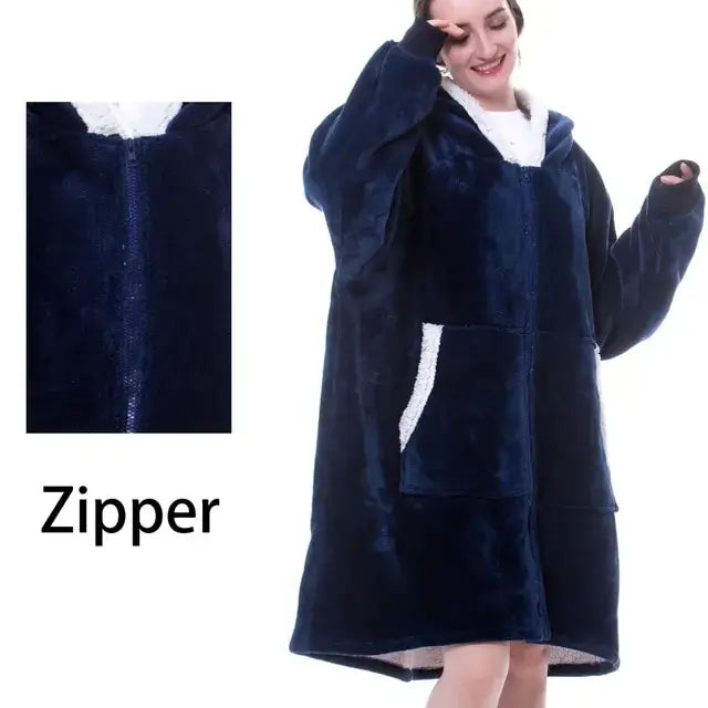 Oversized Hoodie Blanket