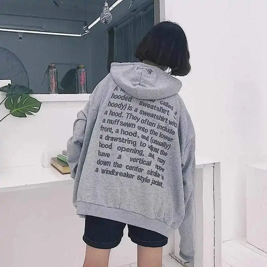 Loose Streetwear Hoodie - FASHION FLOOD