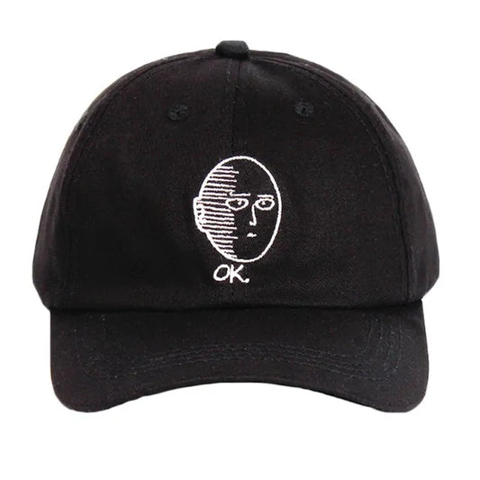 One Punch Man Saitama Strap-Back Hat - FASHION FLOOD