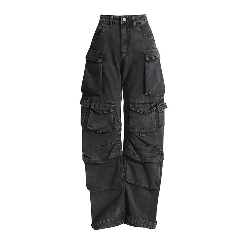 Premium Baggy Cargo Jeans - FASHION FLOOD