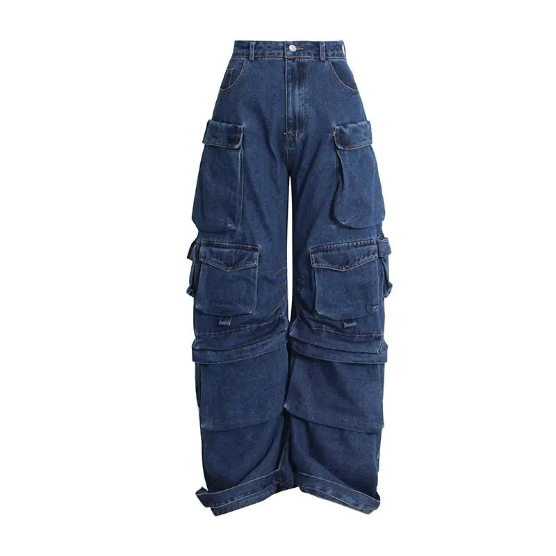 Premium Baggy Cargo Jeans - FASHION FLOOD