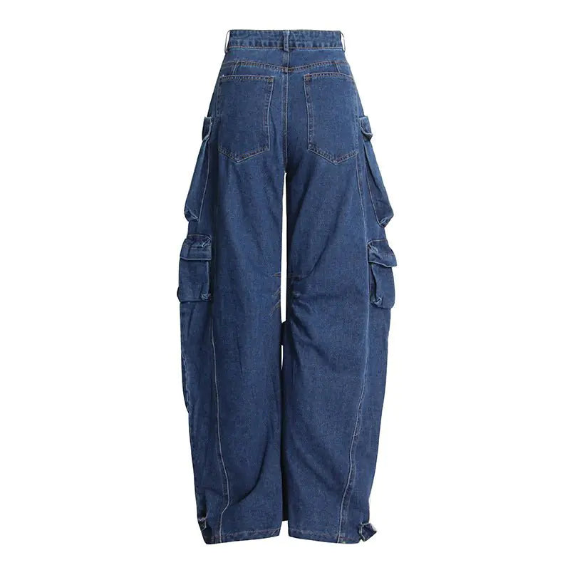 Premium Baggy Cargo Jeans - FASHION FLOOD