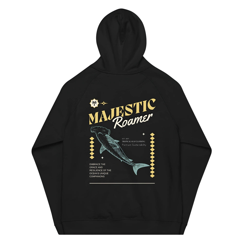 Premium Majestic Roamer Eco Hoodie - Hammerhead Shark Edition - FASHION FLOOD