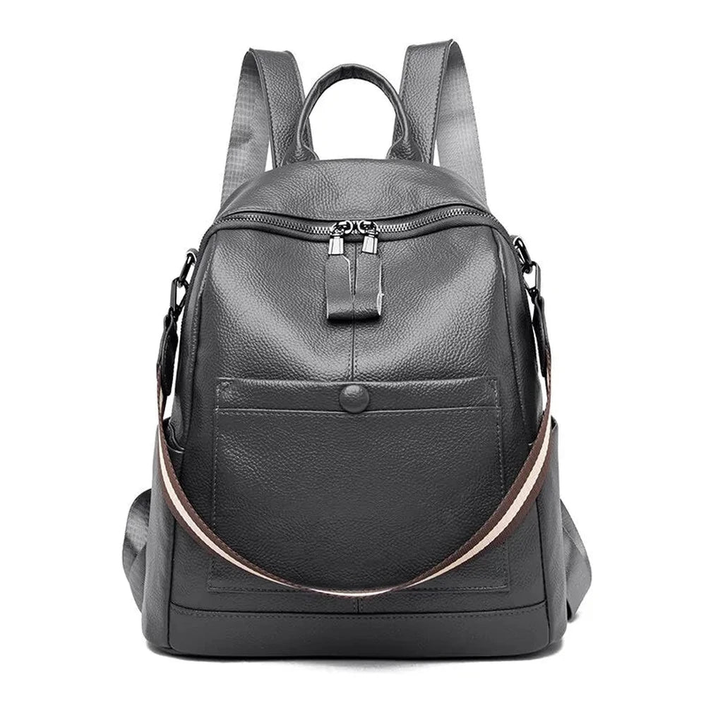 Sleek Premium Leather Backpack - FASHION FLOOD