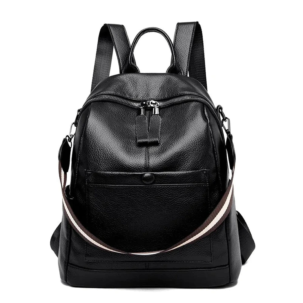 Sleek Premium Leather Backpack - FASHION FLOOD