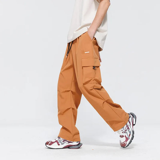 Spring Loose Straight Casual Wide Leg Sweatpants - FASHION FLOOD