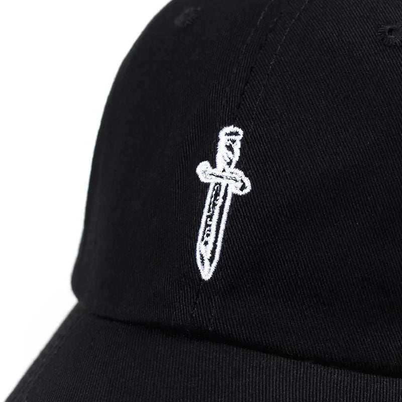 Sword Icon Baseball Strap-Back Hat - FASHION FLOOD