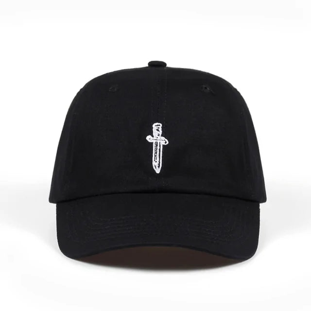 Sword Icon Baseball Strap-Back Hat - FASHION FLOOD