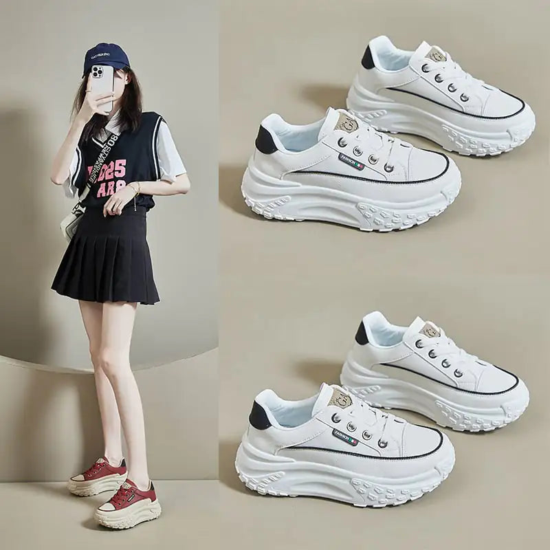 Retro Girl's Chic Platform Shoes