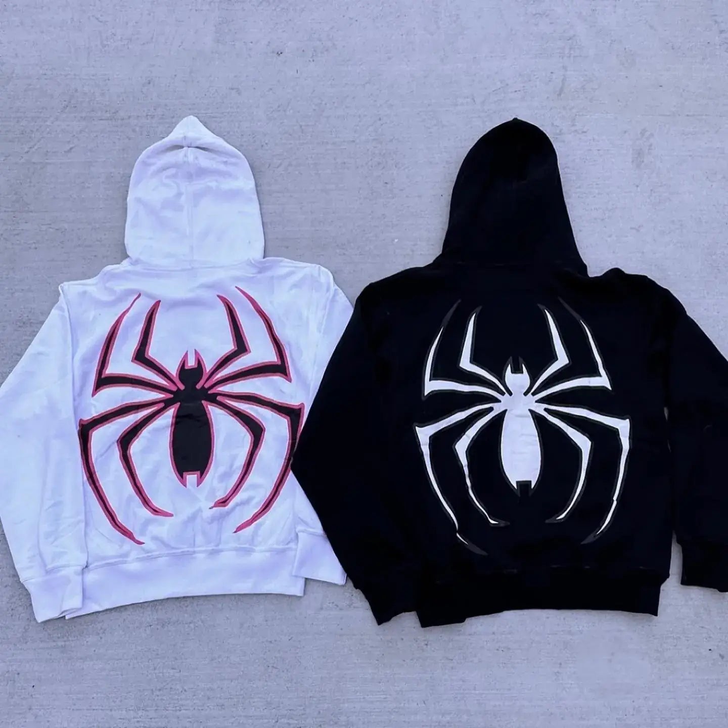 Spider Punk Zip Hoodie