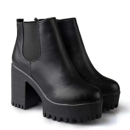 Bad Girl's Chunky Ankle Boots - 6010_UBHHBU2SKU 6010_UBHHBU2