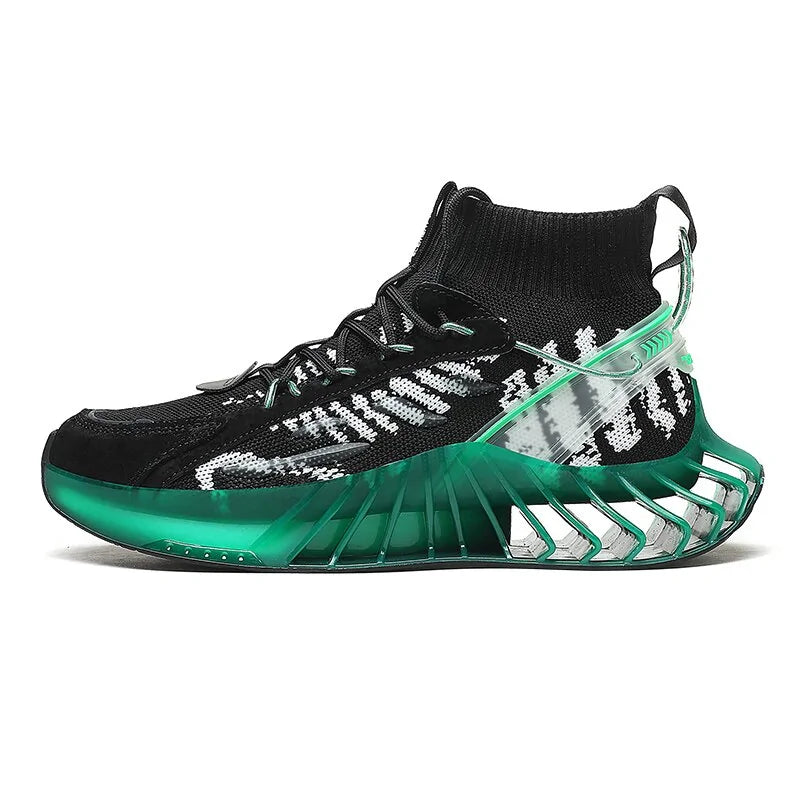 Fluorescent Blade Sneakers